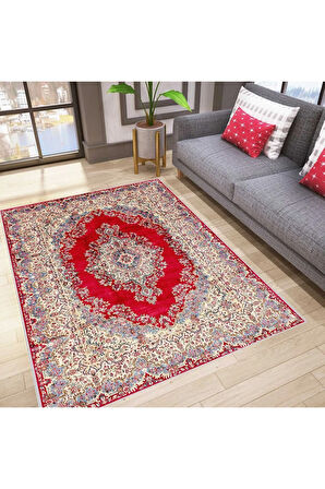 Dijital Baskı Yıkanabilir Kaymaz Taban Salon Halısı Ve Yolluk RVG0782