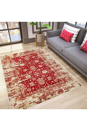 Dijital Baskı Yıkanabilir Kaymaz Taban Salon Halısı Ve Yolluk RVG0783