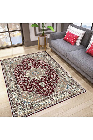 Dijital Baskı Yıkanabilir Kaymaz Taban Salon Halısı Ve Yolluk RVG0787