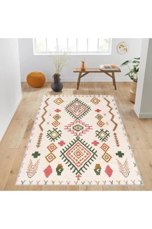 Dijital Baskı Yıkanabilir Kaymaz Taban Salon Halısı Ve Yolluk RVG1009