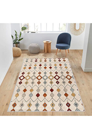 Dijital Baskı Yıkanabilir Kaymaz Taban Salon Halısı Ve Yolluk RVG1014