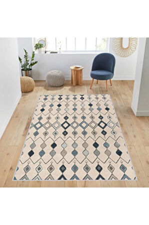 Dijital Baskı Yıkanabilir Kaymaz Taban Salon Halısı Ve Yolluk RVG1015
