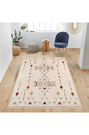 Dijital Baskı Yıkanabilir Kaymaz Taban Salon Halısı Ve Yolluk RVG1016