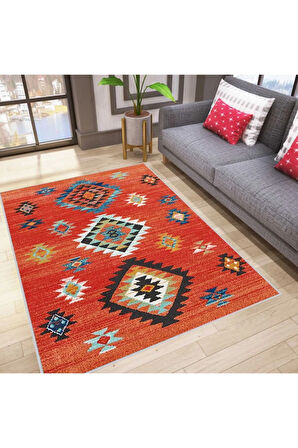 Dijital Baskı Yıkanabilir Kaymaz Taban Salon Halısı Ve Yolluk RVG1022