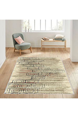 Dijital Baskı Yıkanabilir Kaymaz Taban Salon Halısı Ve Yolluk RVG1039