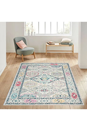 Dijital Baskı Yıkanabilir Kaymaz Taban Salon Halısı Ve Yolluk RVG1050