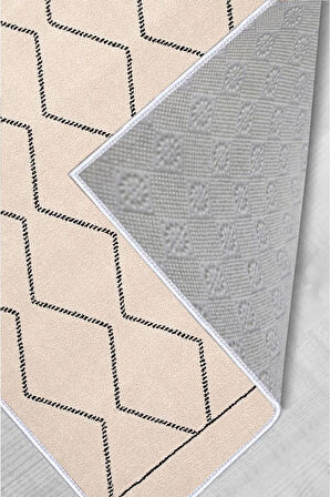 Dijital Baskı Yıkanabilir Kaymaz Taban Salon Halısı Ve Yolluk RVG1052