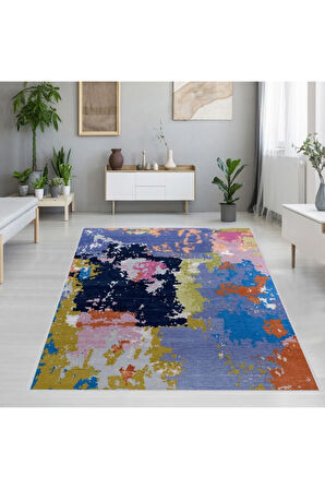 Dijital Baskı Yıkanabilir Kaymaz Taban Salon Halısı Ve Yolluk RVG1080