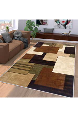 Dijital Baskı Yıkanabilir Kaymaz Taban Salon Halısı Ve Yolluk RVG1093