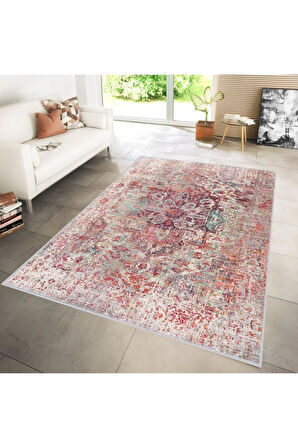 Dijital Baskı Yıkanabilir Kaymaz Taban Salon Halısı Ve Yolluk RVG1105