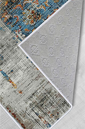 Dijital Baskı Yıkanabilir Kaymaz Taban Salon Halısı Ve Yolluk RVG1111