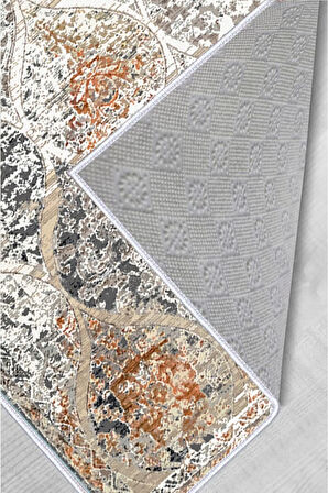 Dijital Baskı Yıkanabilir Kaymaz Taban Salon Halısı Ve Yolluk RVG1115