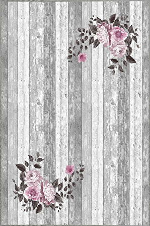 Dijital Baskı Yıkanabilir Kaymaz Taban Salon Halısı Ve Yolluk RVG1117