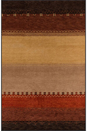 Dijital Baskı Yıkanabilir Kaymaz Taban Salon Halısı Ve Yolluk RVG1130