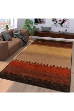 Dijital Baskı Yıkanabilir Kaymaz Taban Salon Halısı Ve Yolluk RVG1130