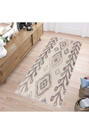 Dijital Baskı Yıkanabilir Kaymaz Taban Salon Halısı Ve Yolluk RVG1150