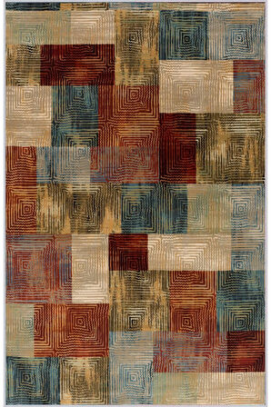 Dijital Baskı Yıkanabilir Kaymaz Taban Salon Halısı Ve Yolluk RVG1159