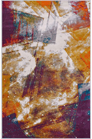 Dijital Baskı Yıkanabilir Kaymaz Taban Salon Halısı Ve Yolluk RVG1193