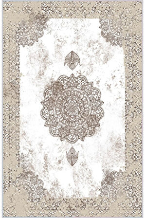 Dijital Baskı Yıkanabilir Kaymaz Taban Salon Halısı Ve Yolluk RVG1204