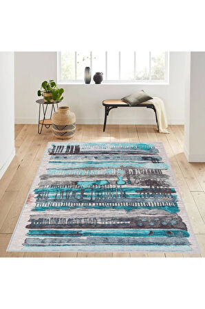 Dijital Baskı Yıkanabilir Kaymaz Taban Salon Halısı Ve Yolluk RVG1220