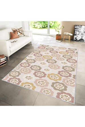 Dijital Baskı Yıkanabilir Kaymaz Taban Salon Halısı Ve Yolluk RVG1225