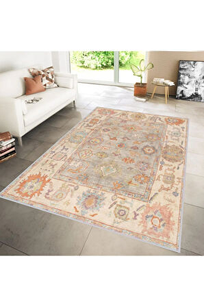 Dijital Baskı Yıkanabilir Kaymaz Taban Salon Halısı Ve Yolluk RVG1230