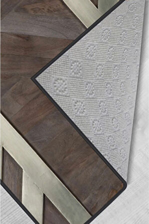 Dijital Baskı Yıkanabilir Kaymaz Taban Salon Halısı Ve Yolluk RVG1243