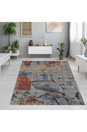 Dijital Baskı Yıkanabilir Kaymaz Taban Salon Halısı Ve Yolluk RVG1272