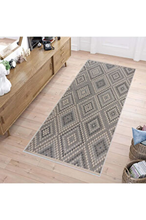 Dijital Baskı Yıkanabilir Kaymaz Taban Salon Halısı Ve Yolluk RVG1276