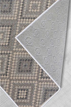 Dijital Baskı Yıkanabilir Kaymaz Taban Salon Halısı Ve Yolluk RVG1276