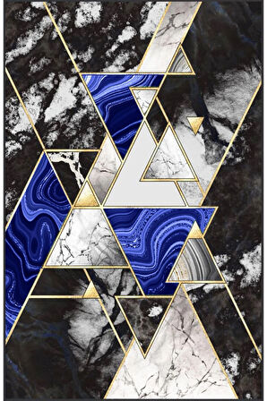 Dijital Baskı Yıkanabilir Kaymaz Taban Salon Halısı Ve Yolluk RVG1297