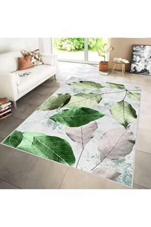 Dijital Baskı Yıkanabilir Kaymaz Taban Salon Halısı Ve Yolluk RVG1301