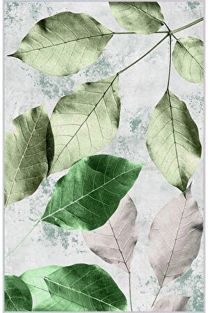 Dijital Baskı Yıkanabilir Kaymaz Taban Salon Halısı Ve Yolluk RVG1301