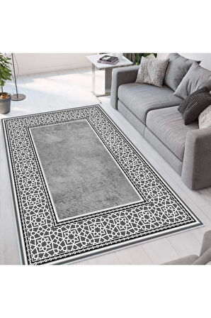 Dijital Baskı Yıkanabilir Kaymaz Taban Salon Halısı Ve Yolluk RVG1309