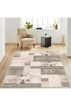 Dijital Baskı Yıkanabilir Kaymaz Taban Salon Halısı Ve Yolluk RVG1314