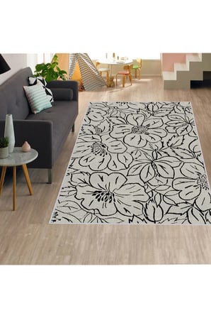 Dijital Baskı Yıkanabilir Kaymaz Taban Salon Halısı Ve Yolluk RVG1319