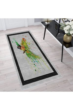 Dijital Baskı Yıkanabilir Kaymaz Taban Salon Halısı Ve Yolluk RVG1326-HS-253