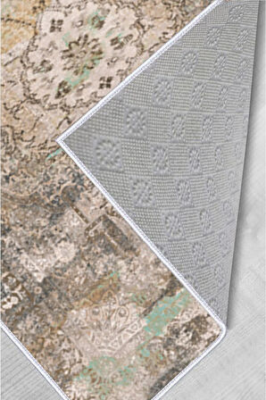 Dijital Baskı Yıkanabilir Kaymaz Taban Salon Halısı Ve Yolluk RVG1331-HT137