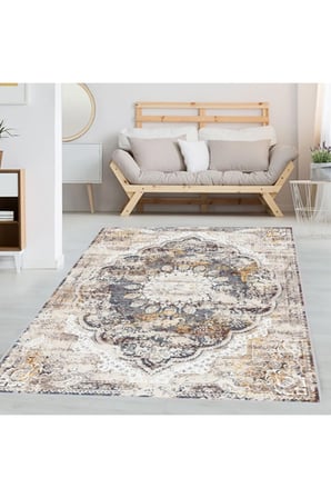Dijital Baskı Yıkanabilir Kaymaz Taban Salon Halısı Ve Yolluk RVG1338-HT631