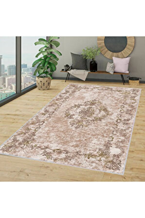 Dijital Baskı Yıkanabilir Kaymaz Taban Salon Halısı Ve Yolluk RVG1348-HT341