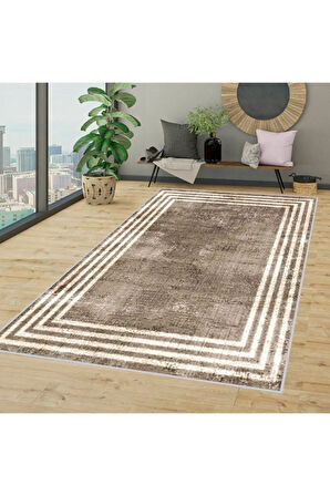 Dijital Baskı Yıkanabilir Kaymaz Taban Salon Halısı Ve Yolluk RVG1357-HT487