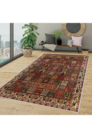 Dijital Baskı Yıkanabilir Kaymaz Taban Salon Halısı Ve Yolluk RVG1379-HY-869