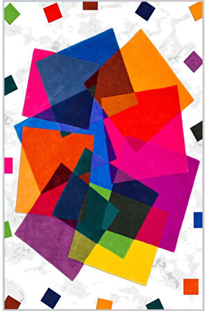 Dijital Baskı Yıkanabilir Kaymaz Taban Salon Halısı Ve Yolluk RVG1389-HT-1071