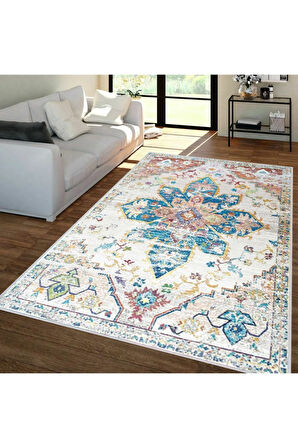 Dijital Baskı Yıkanabilir Kaymaz Taban Salon Halısı Ve Yolluk RVG1396-HY-1045