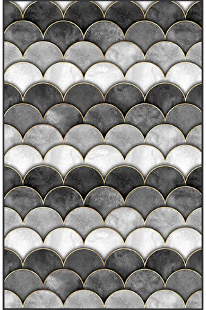 Dijital Baskı Yıkanabilir Kaymaz Taban Salon Halısı Ve Yolluk RVG1398-HT-1376