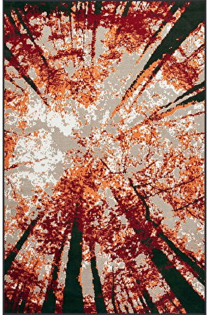 Dijital Baskı Yıkanabilir Kaymaz Taban Salon Halısı Ve Yolluk RVG1402