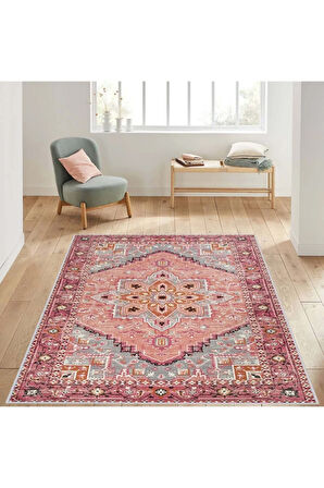Dijital Baskı Yıkanabilir Kaymaz Taban Salon Halısı Ve Yolluk RVG1424