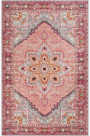 Dijital Baskı Yıkanabilir Kaymaz Taban Salon Halısı Ve Yolluk RVG1424