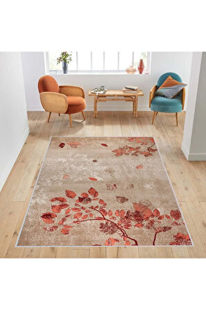 Dijital Baskı Yıkanabilir Kaymaz Taban Salon Halısı Ve Yolluk RVG1432