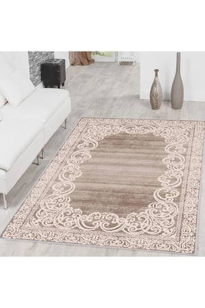 Dijital Baskı Yıkanabilir Kaymaz Taban Salon Halısı Ve Yolluk RVG1485